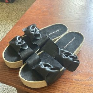 Lucky Brand leather sandals